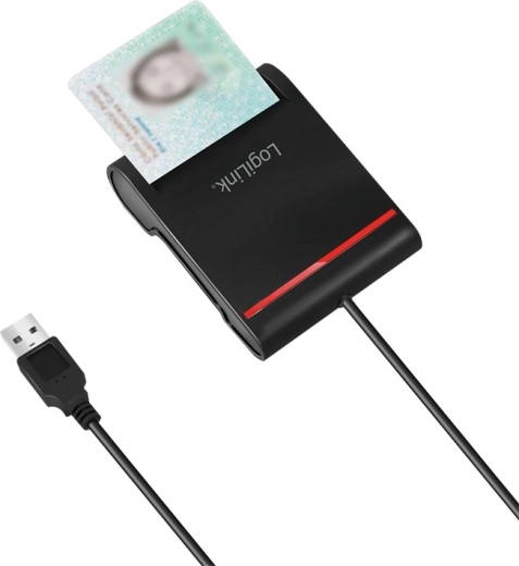 Išmanusis USB 2.0 kortelių skaitytuvas