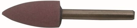 Elliptical grinding point 16 × 32 mm with 6 mm shank, grit 60