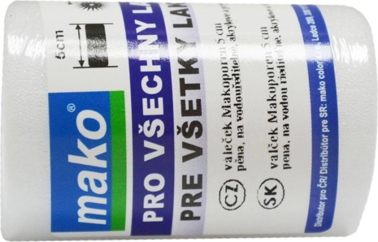 MAKOPOREN putų dažymo volelis 50 mm