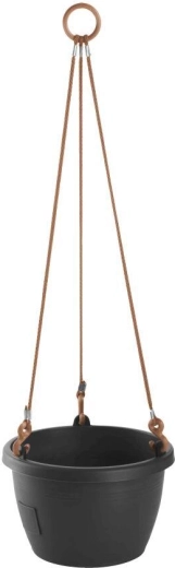 Savaime laistomas pakabinamas lovelis MARINA 30, antracito spalvos