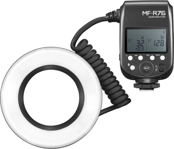 Godox MF-R76 makro žiedinė blykstė
