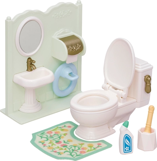 Sylvanian Families vonios rinkinys su tualetu