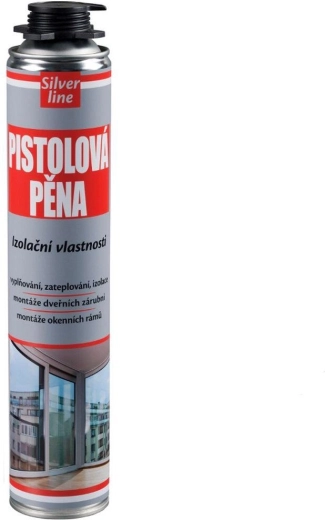 Gun-applied assembly foam SILVER LINE 750 ml
