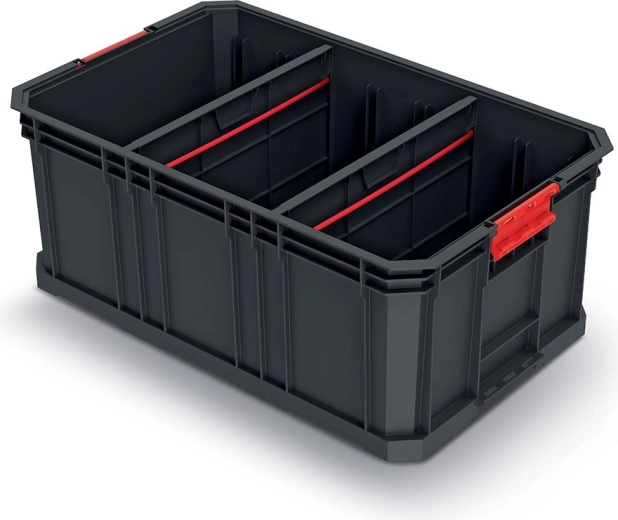 Modulinė transportavimo dėžė su pertvaromis 520 × 329 × 210 mm