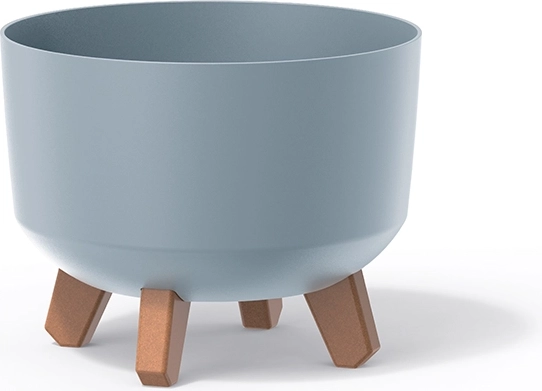 Gracia Standard Planter on Legs 23.5 cm – Light Grey