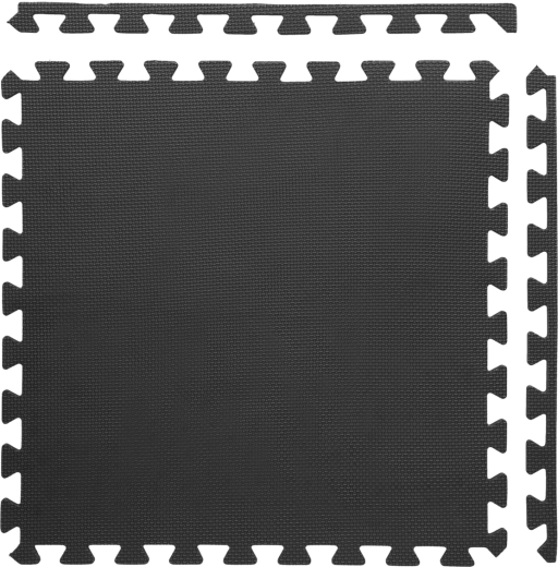 Apsauginis dėlionės kilimėlis ONE Fitness MP10 iš EVA putų, 122 × 122 cm, 10 mm