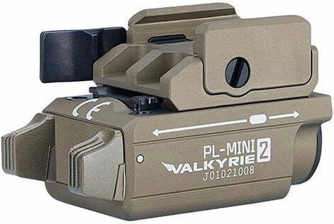Tactical pistol light Olight PL-Mini 2 Valkyrie, 600 lm, desert tan
