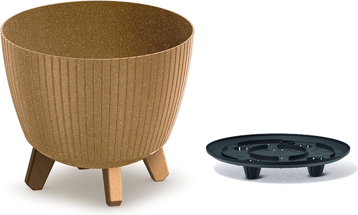 Vazonas Lamia Eco Wood 23,2 cm naturo eco
