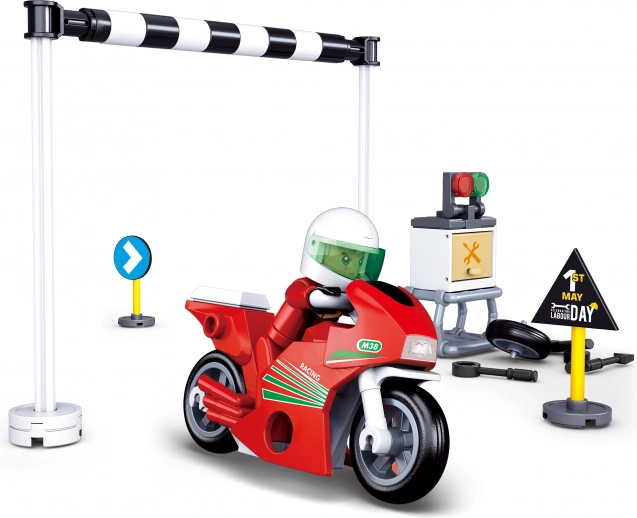 Sluban Town lenktyninė motociklas