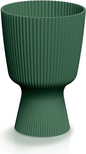 Milly Round Flower Pot 14.6 cm dark green