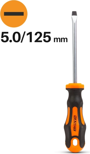 Flat-head screwdriver 5.0 × 125 mm