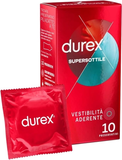 Durex Settebello itin ploni prezervatyvai 10 vnt.