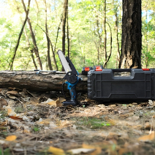 Cordless Mini Chainsaw for Wood and Branches