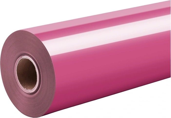 HTVRONT Pure heat transfer vinyl 30.5 cm × 1.8 m pink