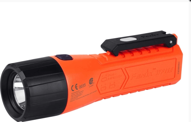 Fenix WF11E antistatic ATEX flashlight for explosive environments 200 lm