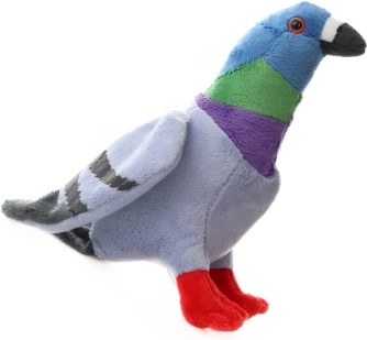 Pliušinis balandis 20 cm