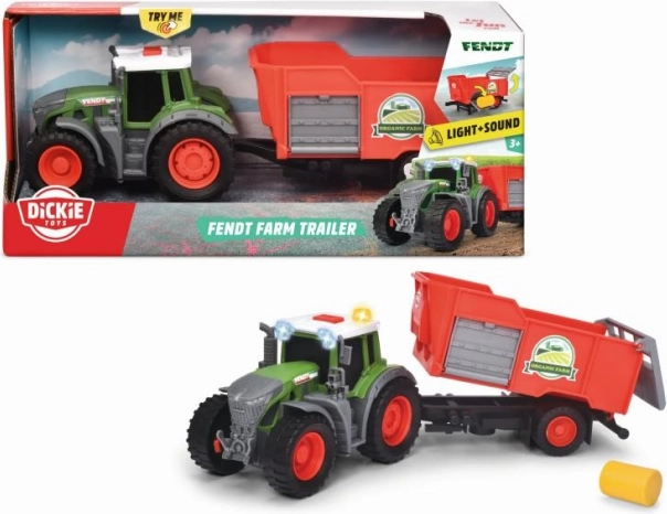 Traktorius su priekaba FARM 26 cm