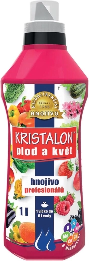 Skystos trąšos KRISTALON Vaisiai ir žiedai 1 l