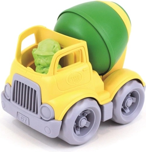 Geltonas betono maišytuvas Green Toys