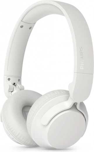 Philips wireless over-ear headphones, white