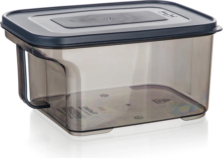 Plastic food container 1.7 l Zoya with smoked lid