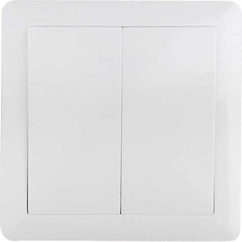 Solight Slim switch No. 5 two-way (chandelier), white