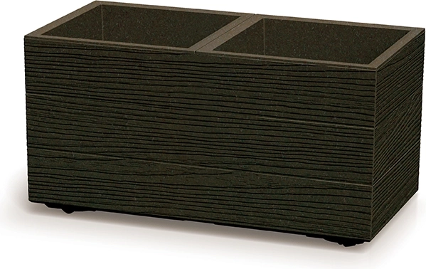 Gėlių vazonas Madera Case Eco Wood 57,7 cm – kavos spalvos