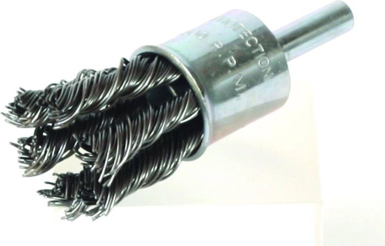 FESTA End Rotary Brush 26 mm, COPY steel wire, 6 mm shank