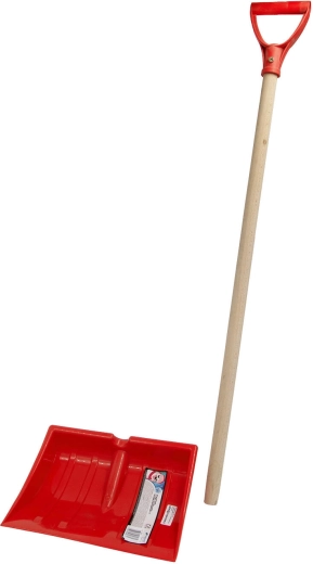 Children’s plastic snow shovel 25 × 20 cm with D-handle