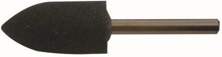 Ogival grinding point 20 × 40 mm with 6 mm shank, grit 40