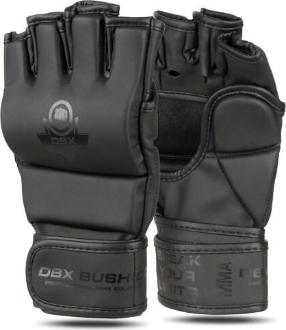 MMA ir treniruočių pirštinės DBX BUSHIDO E1v3 – juoda (820588-8)