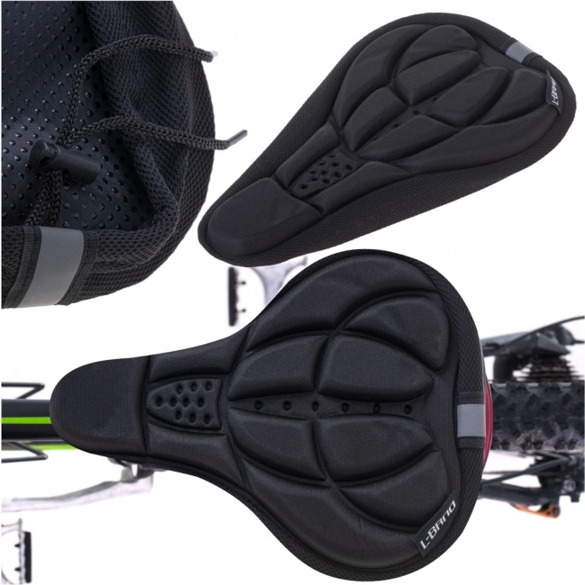 Gelinis 3D Rallex dviračio sėdynės uždangalas