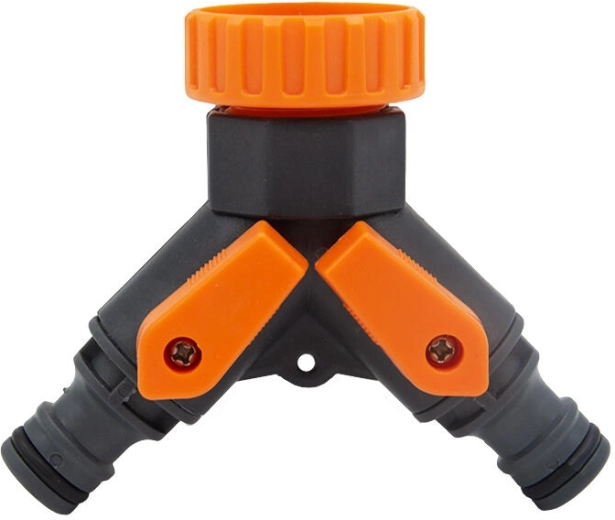 Maišytuvo adapteris – 2 krypčių žarnų skirstytuvas 3/4" ir 1"