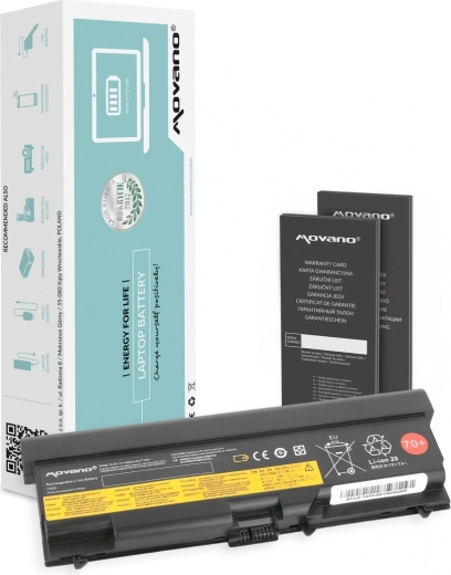 Movano Battery for Lenovo ThinkPad L530 / T430 / T530 6600 mAh (71 Wh)
