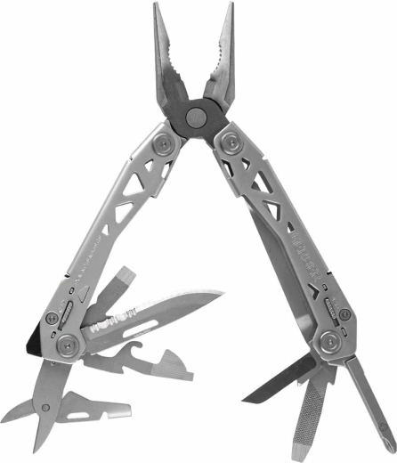 Gerber Suspension NXT Multitool, 13 functions, stainless steel