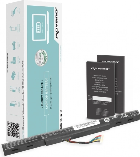 Movano laptop battery for Acer Aspire E5-573G and TravelMate P277-M (AL15A32) 1800 mAh 27 Wh
