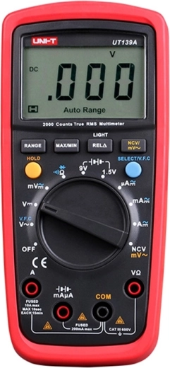 Uni-T UT139A True RMS Digital Multimeter