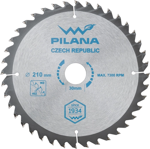 PILANA SK 5255 WZ Saw Blade 210 mm, 40 teeth