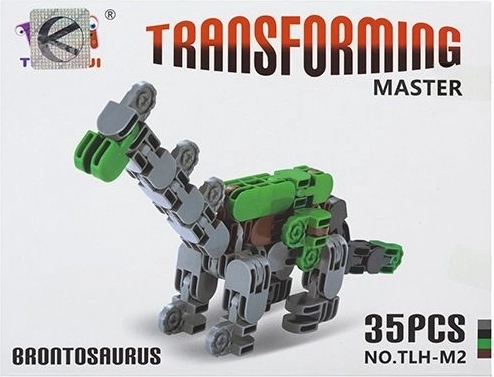 Konstrukcinis konstruktorius dinozauras, 35 dalys – 1 vnt.