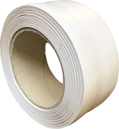 Self-adhesive floor edging PVC 52 mm × 5 m white