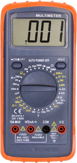 Solight digital multimeter 600 V/10 A - 1 piece