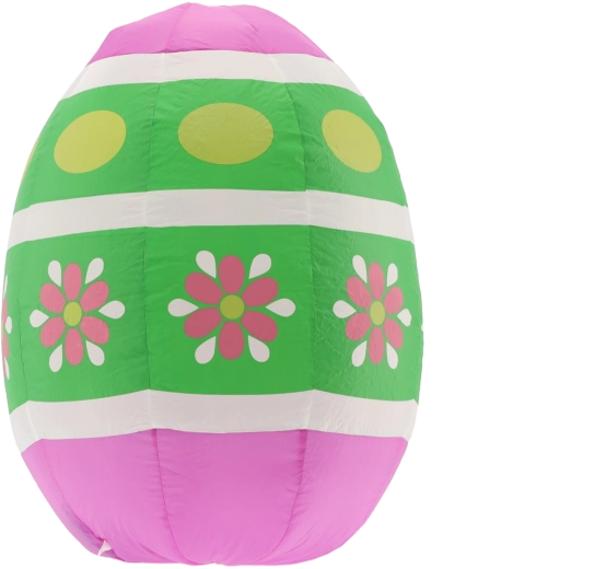 Inflatable Easter Egg 90 cm with LED