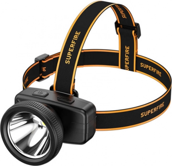 Superfire HL55 priekinis žibintas, 150 lm, USB-C