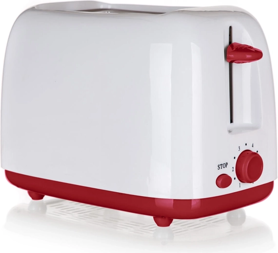 Skrudintuvas 2 sumuštiniams, baltai bordo, 650–750 W