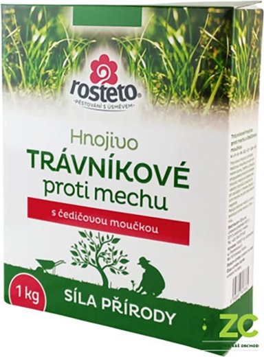 Rosteto lawn fertilizer with basalt meal against moss 1 kg