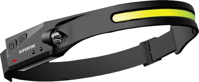 Superfire HL65 kaktinė lempa 430 lm su USB-C – 1 vnt.