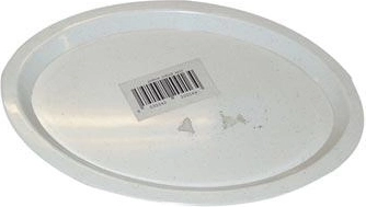 Oval plastic tray 21 × 15 cm, mix of colors