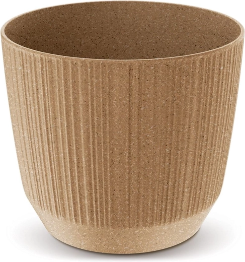 Gėlių vazonas Ryfo Eco Wood 12,6 cm – naturo eco