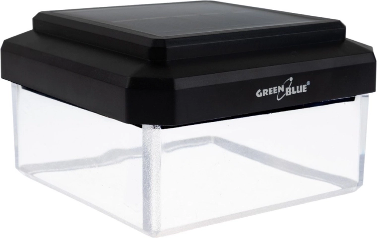 Solar LED Post Cap 100 × 100 mm, Warm White 3200 K