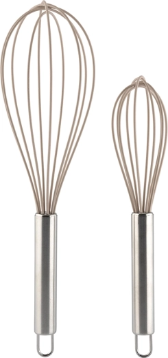 Altom Design metalinės šluotelės su silikoniniais antgaliais, 2 vnt. rinkinys